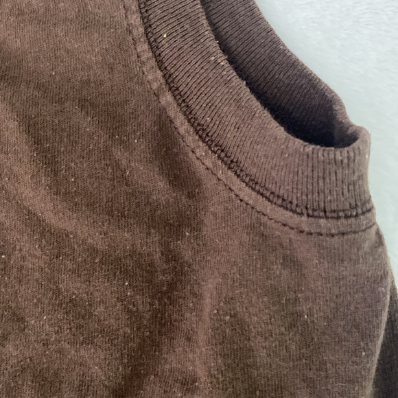 Brown muscle shirt / wide-shoulder tank top - Picture 5 of 16